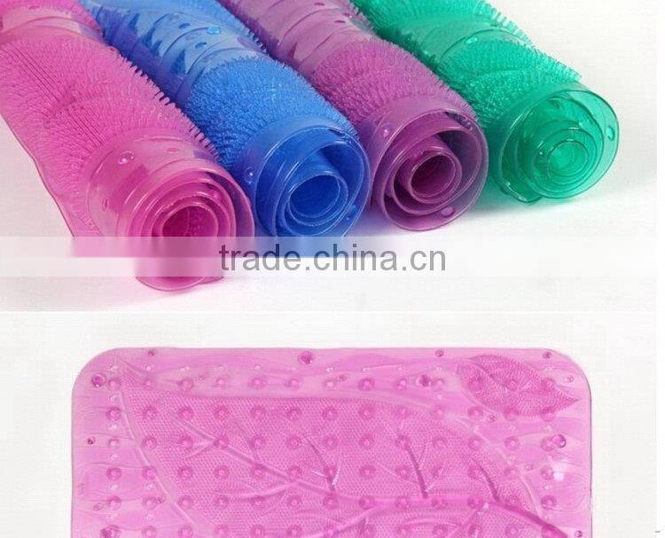 Factory hot selling stone like finish pvc bath mats