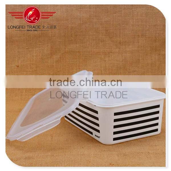 New Item Plastic storage box , Hot selling 3pcs plastic preservation box for sale
