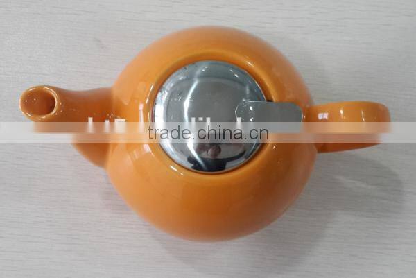 BTHJC-1 Ceramic 1.2L with stainless steel lid and infuser teapot