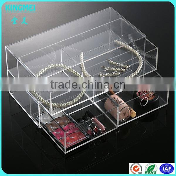 Crown Shape Transparent acrylic Jewelry Holder Ring Holder