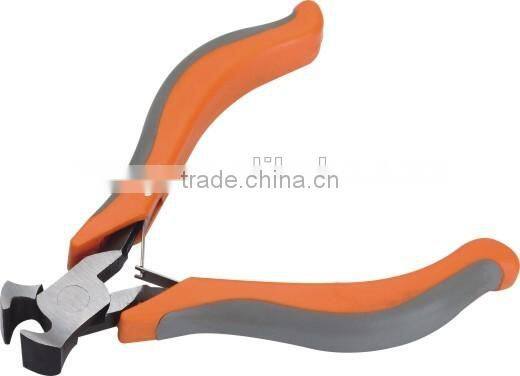 European type double color PVC dipped handle mini long nose pliers