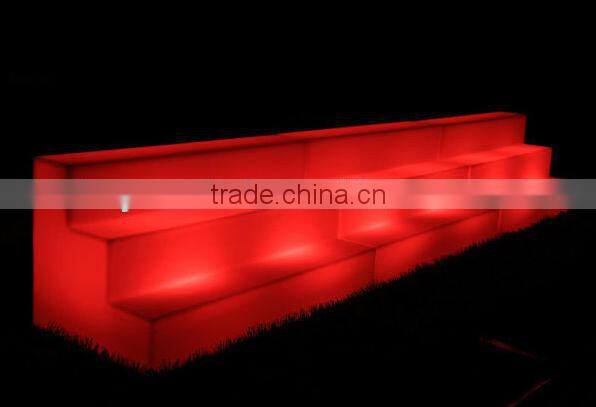 elegant romantic led red wine rack for home or hotel using