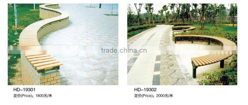 (HD-19902)garden rosewood bench , park bench ,public area wood bench
