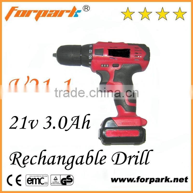Forpark power tools 10mm hand tools new hammer cordless drill 21v