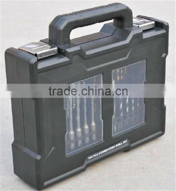 104 PCS COMBINATION DRILLS SET(SCREWDRIVER BITS/H.S.S. TWIST DRILLS SET)