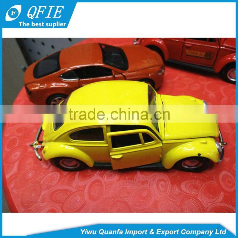 Hot sale through EN71 certification plastic 4.5cm mini pull back vehicle toy for coin operated machine