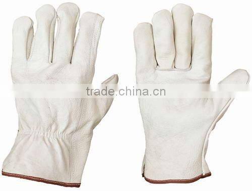 Real Leather Abrasion Resistant Cowgrain Gloves