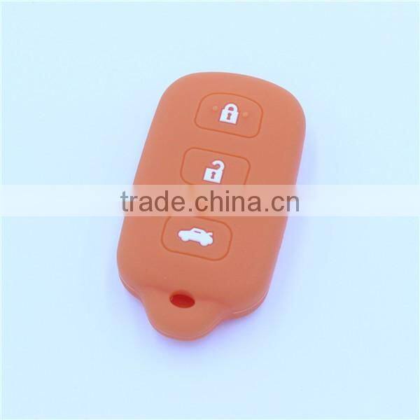 For TOYOTA 4Runner Sequoia Matrix Remote Keys jackets with panic buttons silicone key bags