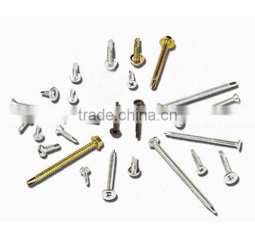 black phosphated surface fine thread drywall Screws