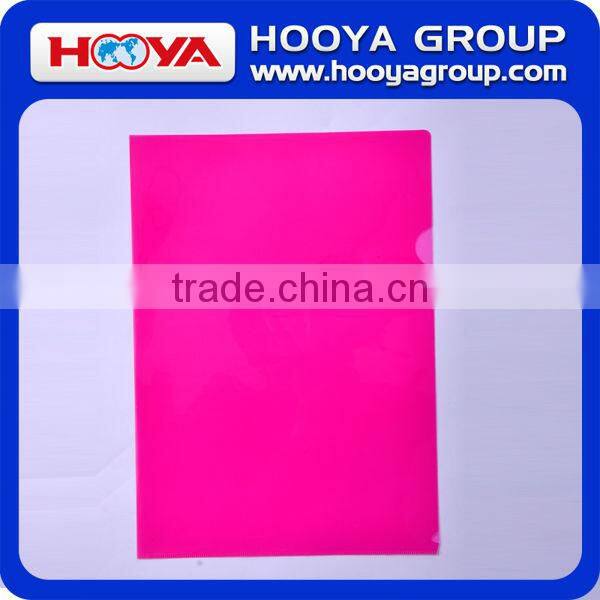 promotional cheap stationery transparent wholesale plastic paper file