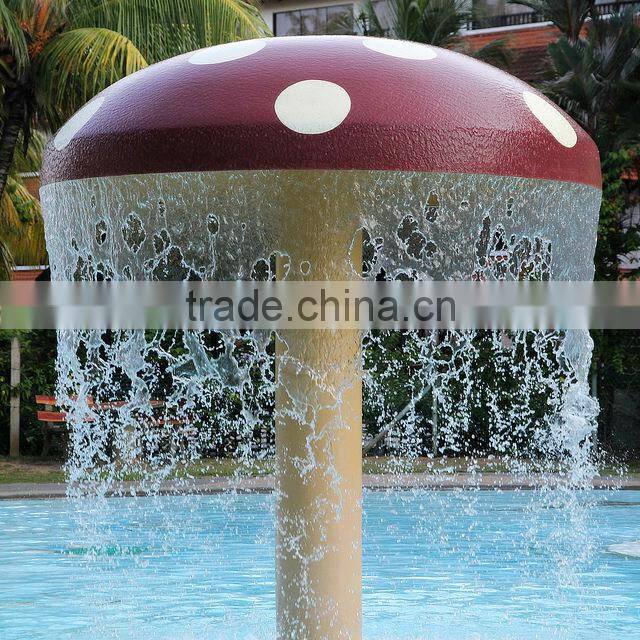 Colorful Pool Water Massage Mushroom in water park ,swimming pool