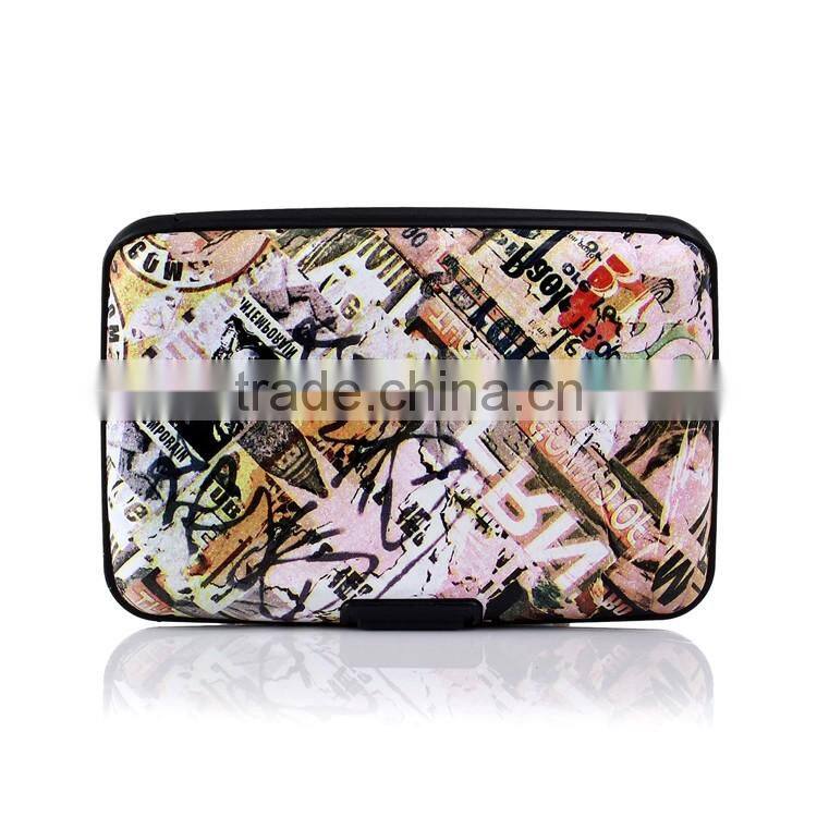 RFID Protection Aluminium Card Wallet ,credit card holder