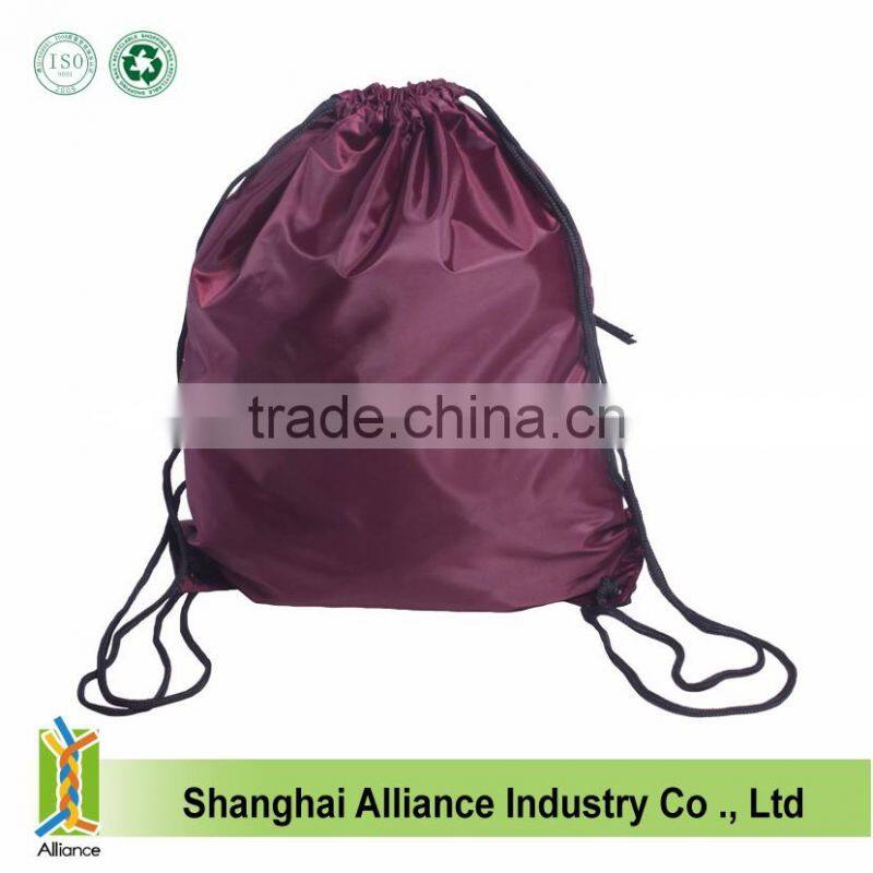 Promotional Custom Printed nylon draw string bag
