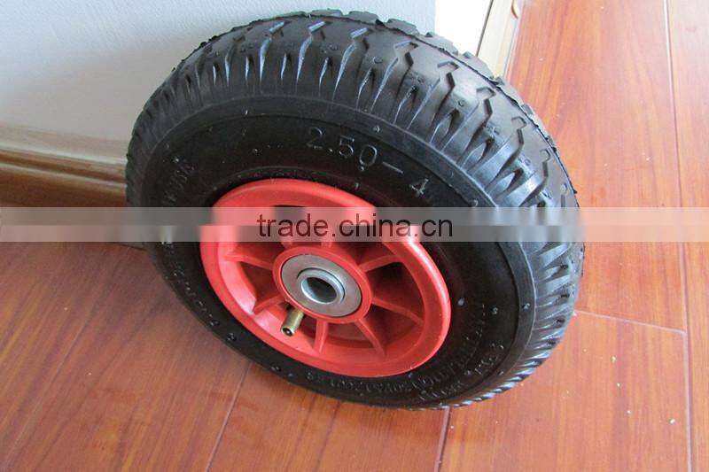 8''x2.50-4 pneumatic small rubber wheels
