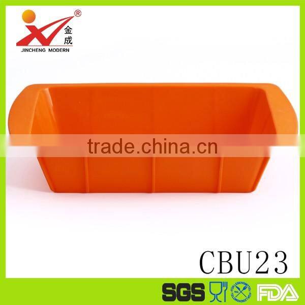 CBU23 FDA Rectangle silicone cake mould/ Pie pan