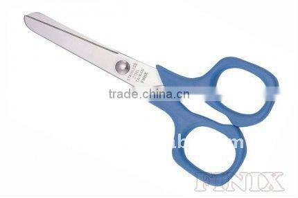 Durable ABS Plastic Grip Safety School Paper Scissors