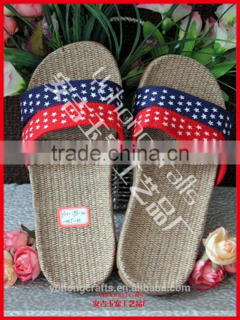 disposable bamboo slipper for summer