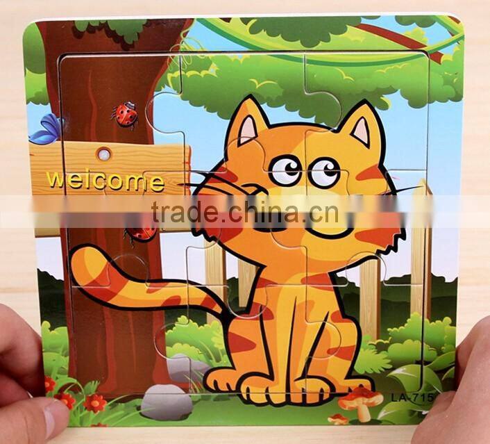 Education And Learning Animal Jigsaw Puzzles Games Cartoon Toys Sale