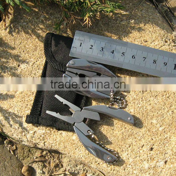 Multifunctional Stainless Steel Folding Grip Pliers Knives Small Size Multitools For Household Camping