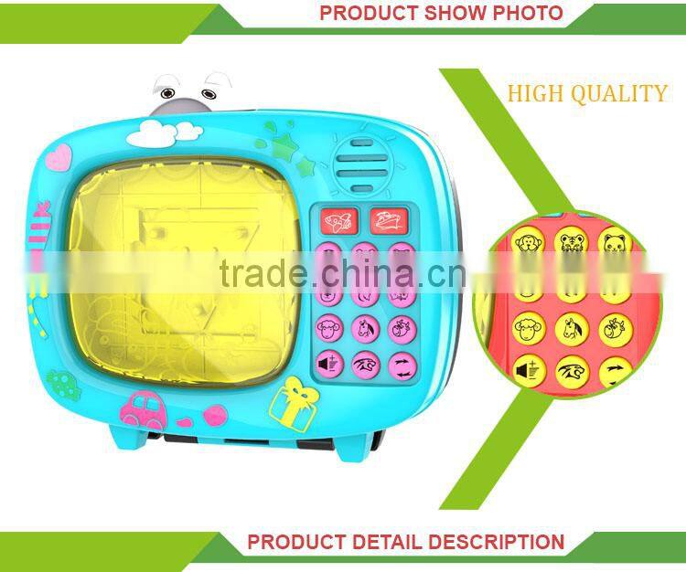 New design educational Storage tank Baby TV Toys