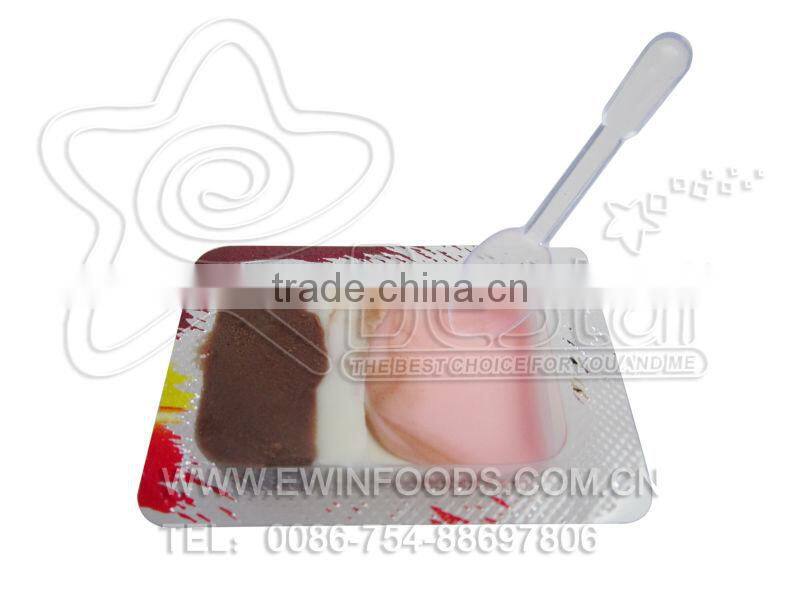 Milk Flavored Three Color Chocolate Cream