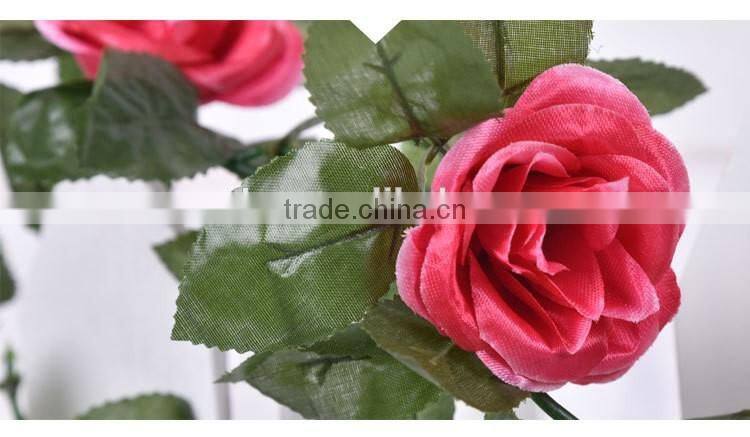 artificial rose flower vine NKG171