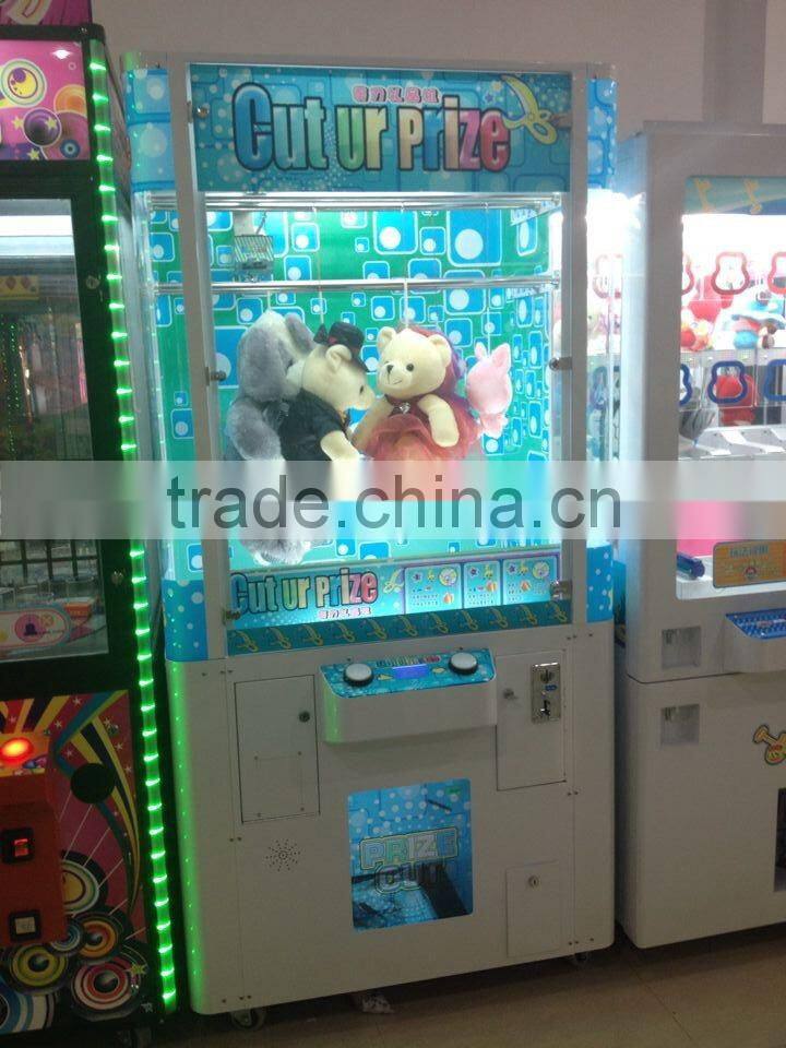 Hot Sale Candy Games Machines/DF-V213 Coin Pusher Toy Claw Vending games