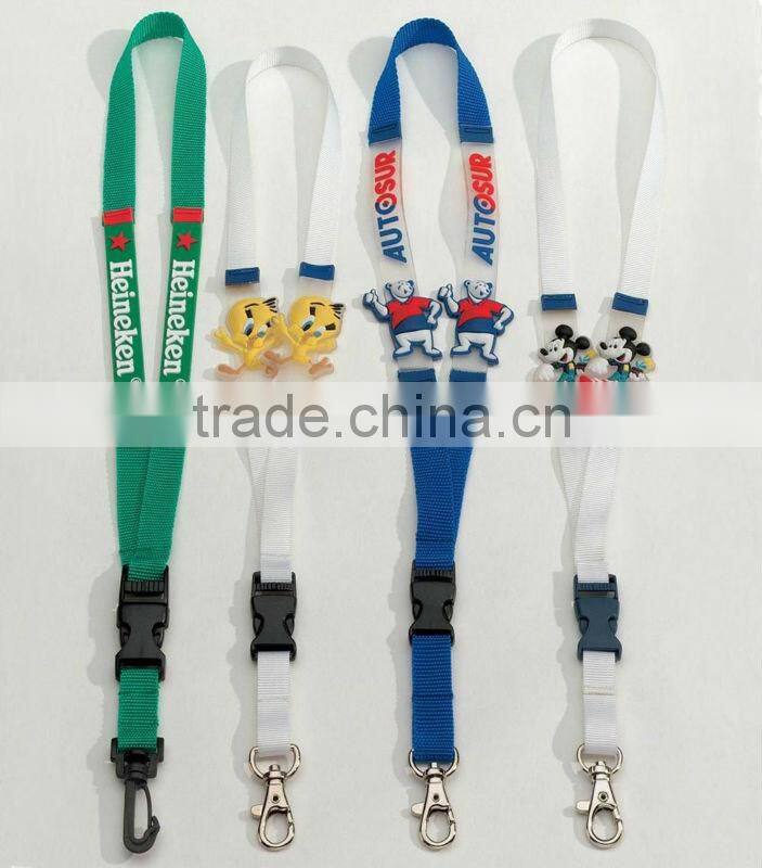 2015 promotional PVC Lanyard