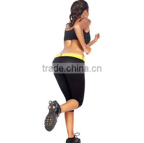 Neoprene sport hot body shape pants for fat burning