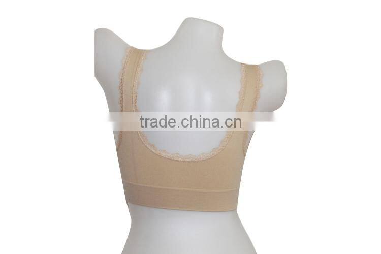 Promotion! Supermarket sexy lace genie bra with lace trimming