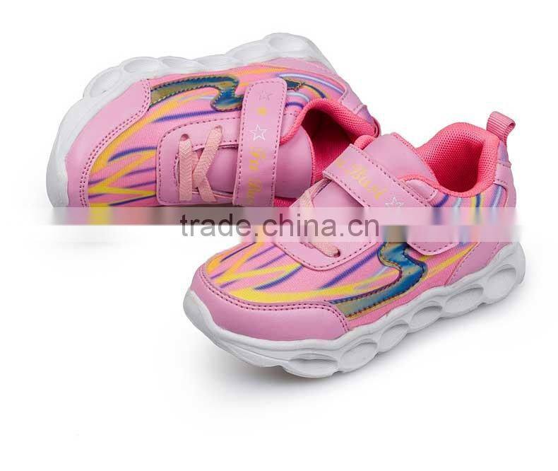 2017 fashion children sport running shoes sneakers have sample, kids sport shoes with leather mesh Spring shoes for childs