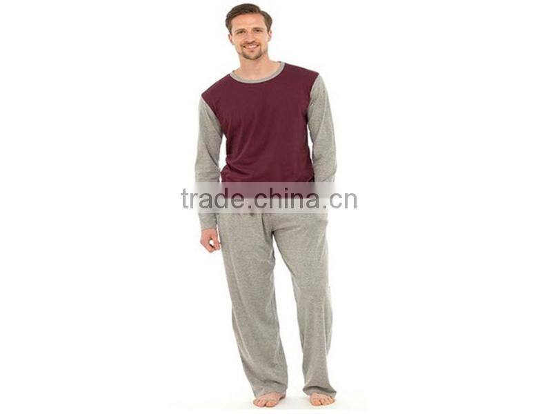 winter clothes nighty Long sleeves man pyjamas