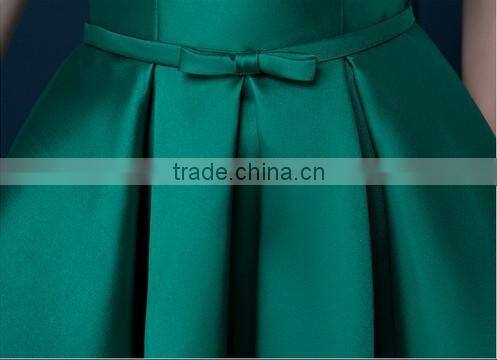 satin short knee length cocktail casual dress for beach party