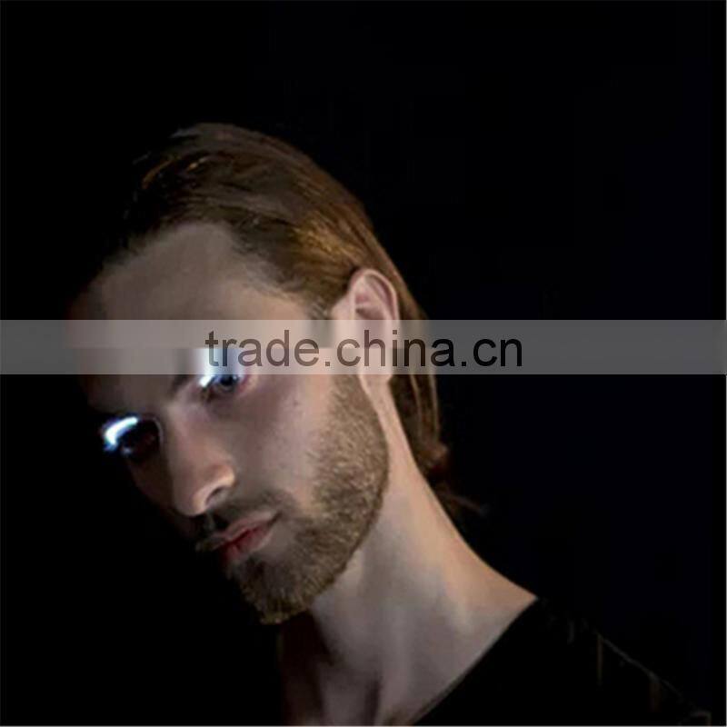 Halloween Festival party makeup toys Luminous false eyelashes led eyelash