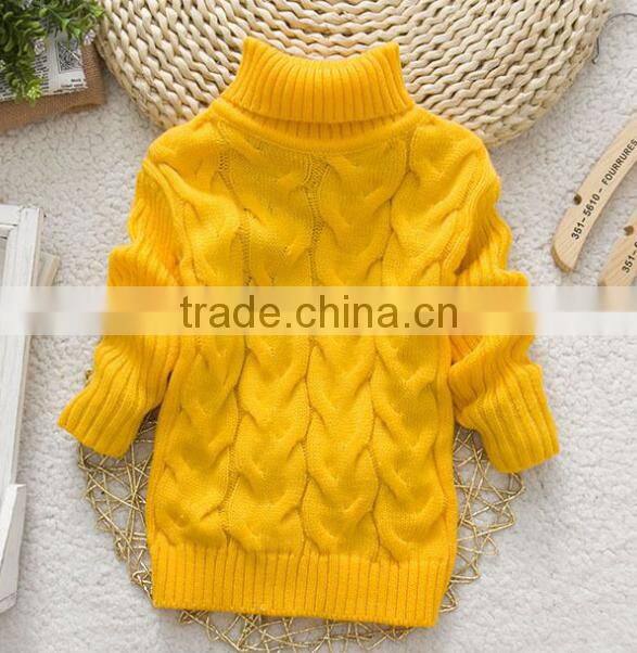 2016 wholesale baby woolen sweater design for children