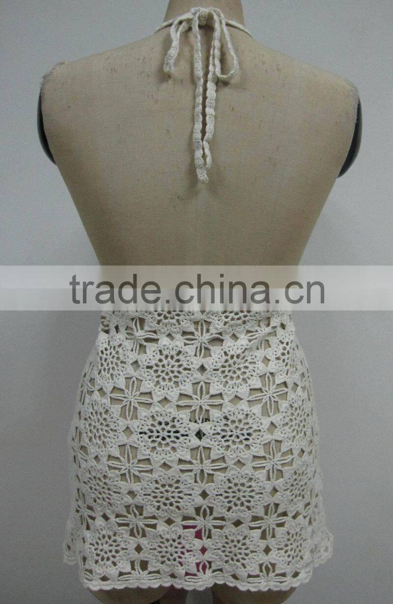 garment manufacturer ladies crochet fashion casual tank top