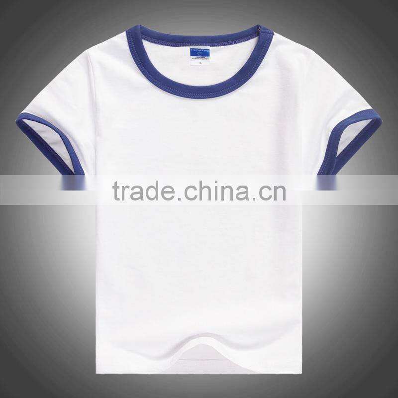 Kids clothes high quality soft cotton t shirt children o neck t-shirt custom