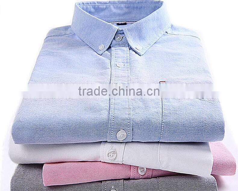wholesale best-selling adult casual royal bright cotton oxford shirts