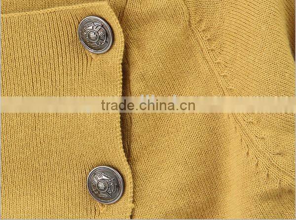 Single Breasted Irregular Boys Fashion Cardigan Sweater