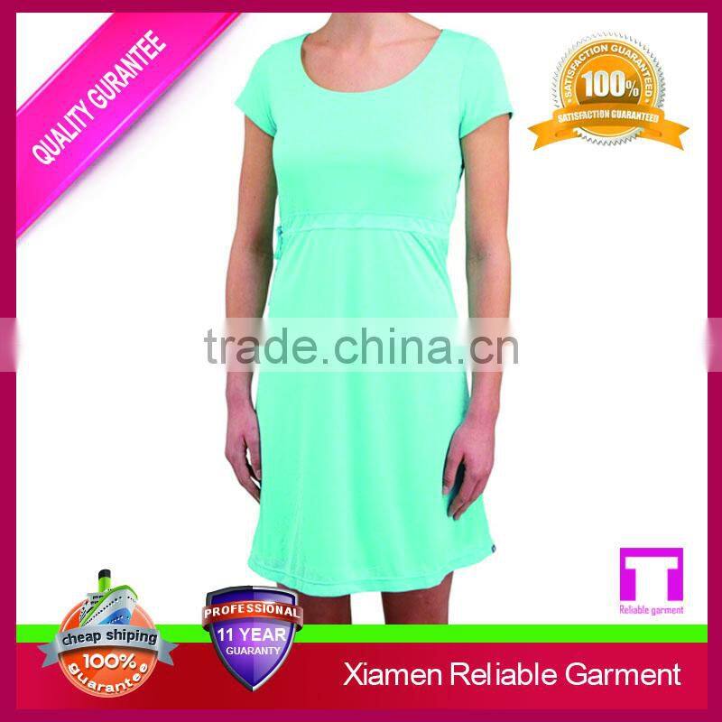 2016 women frock dress baby girl stripe sexy sun dresses