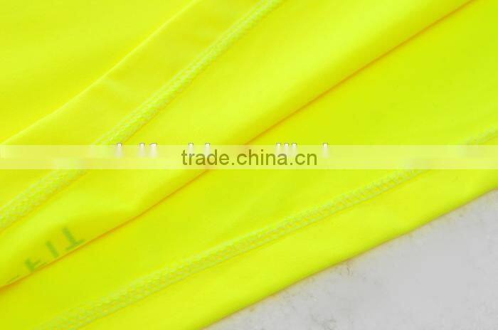 custom made design mens compression tight t-shirt,body fitting garments