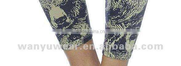 full printed ladies seamless leggings