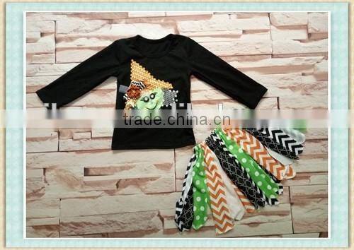 wholesale new design girls a Halloween pumpkin set the factory direct sales