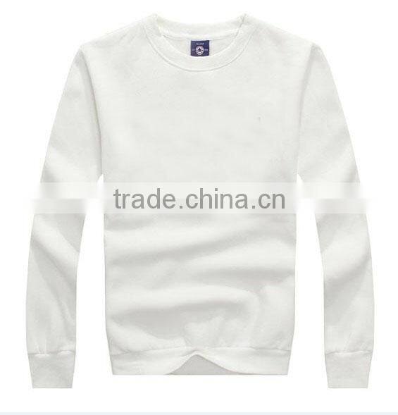 100 cotton plain sweatshirts without hood for men wholesale