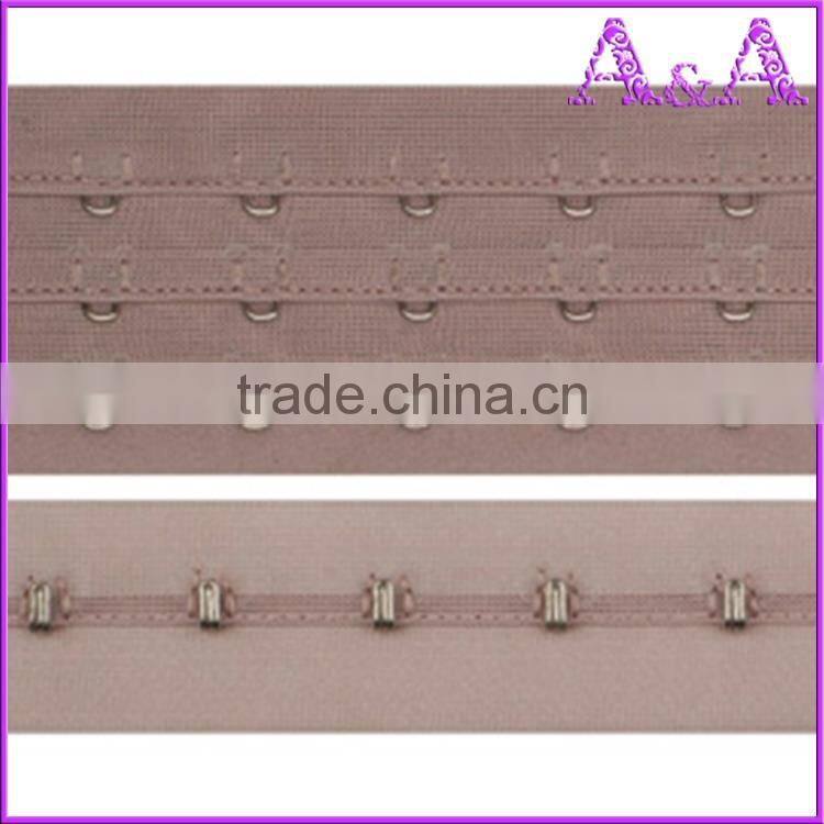 polyester bra hook and eye type bra accessory