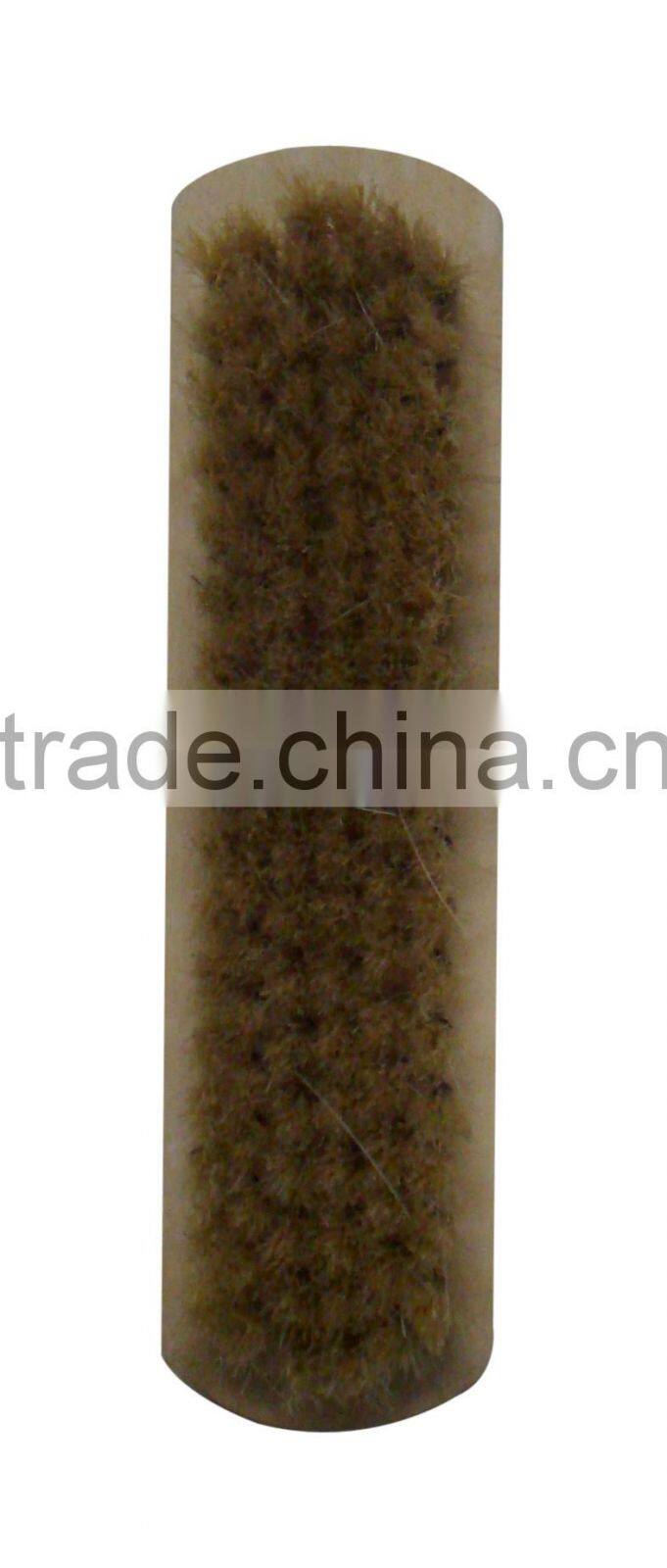 Widely used plastic hair wooden handle shoe brush