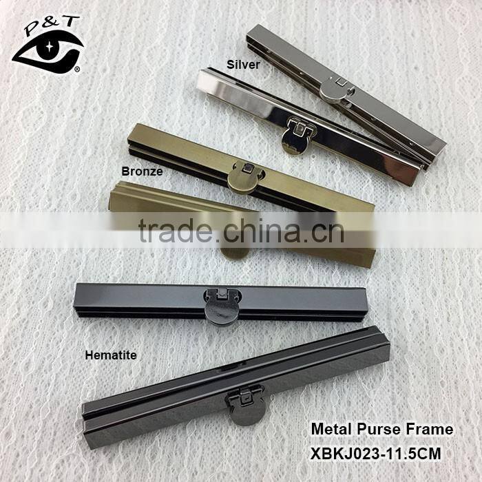 11.5CM Vertical bar screw purse frames for handbags accessories