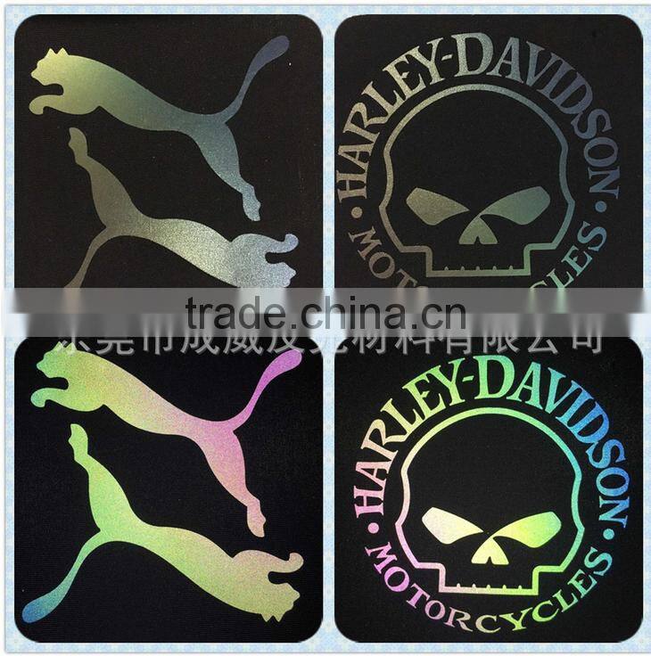 lemon silver grey color heat transfer printing vinyl film rolls / reflex material