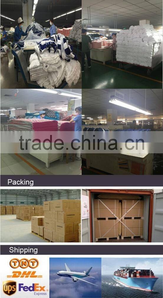 100% cotton black Square towel makeup remover towel black