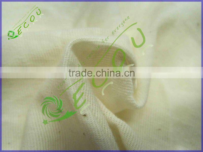 organic cotton warp knit fabric